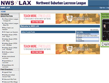 Tablet Screenshot of nwslax.teamopolis.com