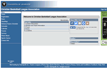 Tablet Screenshot of cbla.teamopolis.com