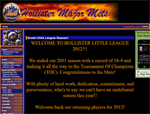 Tablet Screenshot of majormets.teamopolis.com