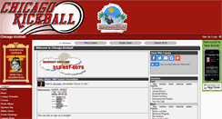 Desktop Screenshot of chicagokickball.teamopolis.com