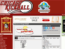 Tablet Screenshot of chicagokickball.teamopolis.com