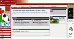 Desktop Screenshot of msasoccer.teamopolis.com
