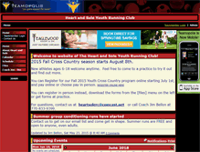 Tablet Screenshot of heartandsole.teamopolis.com