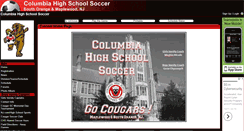 Desktop Screenshot of columbiahssoccer.teamopolis.com