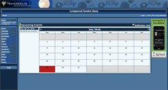 Desktop Screenshot of longwoodrookierays.teamopolis.com
