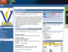 Tablet Screenshot of lbdl.teamopolis.com