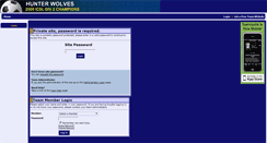 Desktop Screenshot of hunterwolves.teamopolis.com