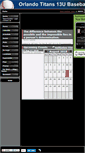 Mobile Screenshot of orlandotitans13u.teamopolis.com
