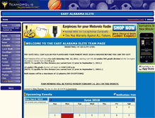 Tablet Screenshot of eaelite.teamopolis.com