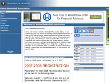 Tablet Screenshot of kba.teamopolis.com